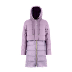 Herno Purple Cashmere Coat - 42