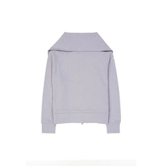 Herno Purple Cotton Cardigan - 42