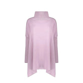 Herno Purple Virgin Wool Poncho - 42
