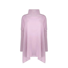 Herno Purple Virgin Wool Poncho - 42
