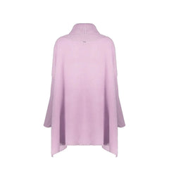 Herno Purple Virgin Wool Poncho - 42