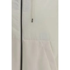 Herno White Polyamide Shell Jacket - IT46 | S