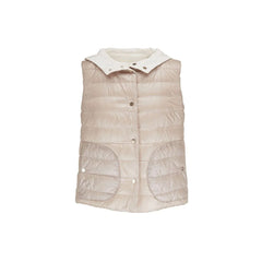 Herno White Polyamide Waistcoat
