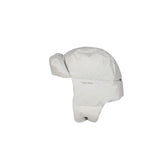 Herno White Polyester Beanie - M