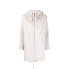 Herno White Polyester Coat - 44