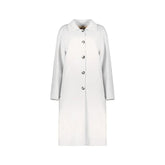 Herno White Wool Coat
