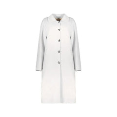 Herno White Wool Coat