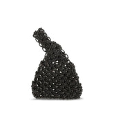 HIBOURAMA Black Resin Handbag