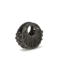 HIBOURAMA Gray Resin Handbag - Shoulder Bags