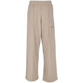 Hinnominate Beige Modal Women Pants - L - Trousers