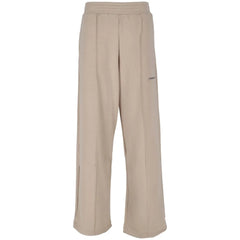 Hinnominate Beige Modal Women Pants - L - Trousers