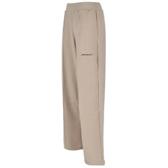 Hinnominate Beige Modal Women Pants - L - Trousers