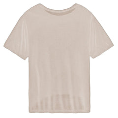 Hinnominate Beige Modal Women T-Shirt - T-Shirts