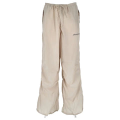 Hinnominate Beige Nylon Women’s High-Waisted Trouser - Trousers