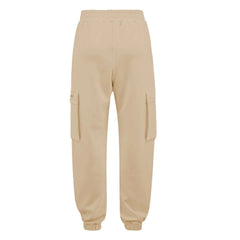 Hinnominate Beige Polyester Women Pants - Trousers