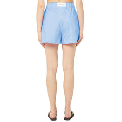 Hinnominate Blue Cotton Short - Bermudas