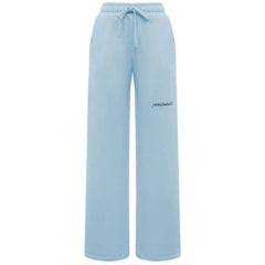 Hinnominate Blue Cotton Women Palazzo Pants - Trousers