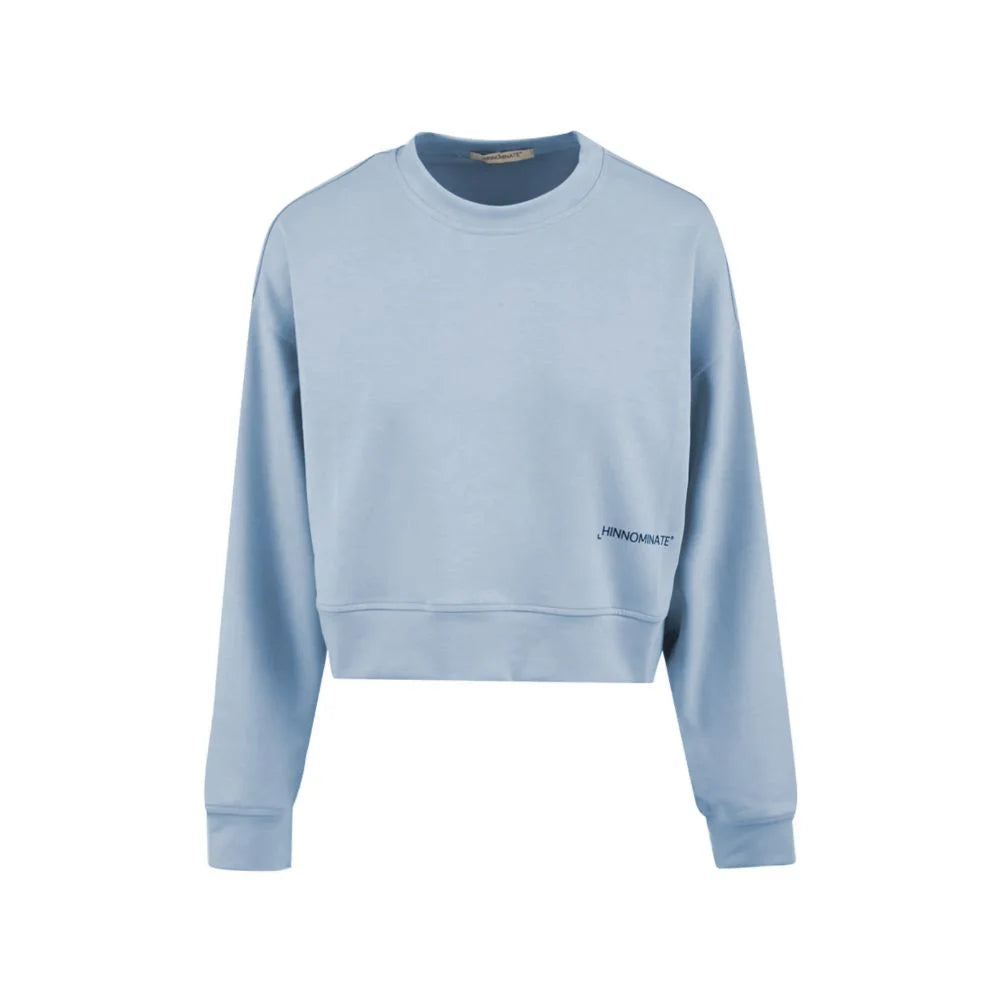 Hinnominate Blue Modal Women Sweater - L - Sweatshirts
