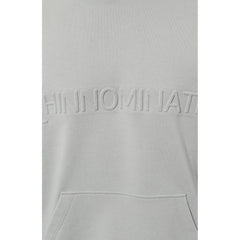 Hinnominate Gray Cotton Men Hoodie - Hoodies