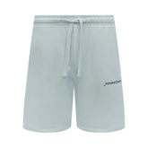 Hinnominate Gray Cotton Short - Jogger Shorts