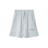 Hinnominate Gray Cotton Short - Jogger Shorts