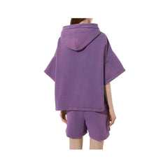 Hinnominate Purple Cotton Women Hoodie - XS - Hoodies