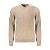 Hugo Boss Beige Cotton Men Sweater - XL