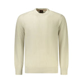 Hugo Boss Beige Cotton Men Sweater - XXL