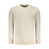 Hugo Boss Beige Cotton Men Sweatshirt