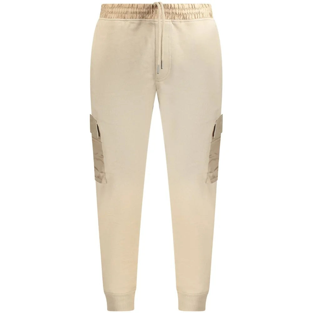 Hugo Boss Beige Cotton Pant - XXL - Joggers