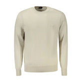 Hugo Boss Beige Cotton Sweater - Sweaters