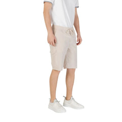 Hugo Boss Beige Polyester Bermuda