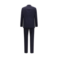 Hugo Boss Black Blue Wool Oves Aries Two-Piece Suit
