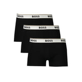 Hugo Boss Black Cotton Men Boxer Short - Boxer Shorts