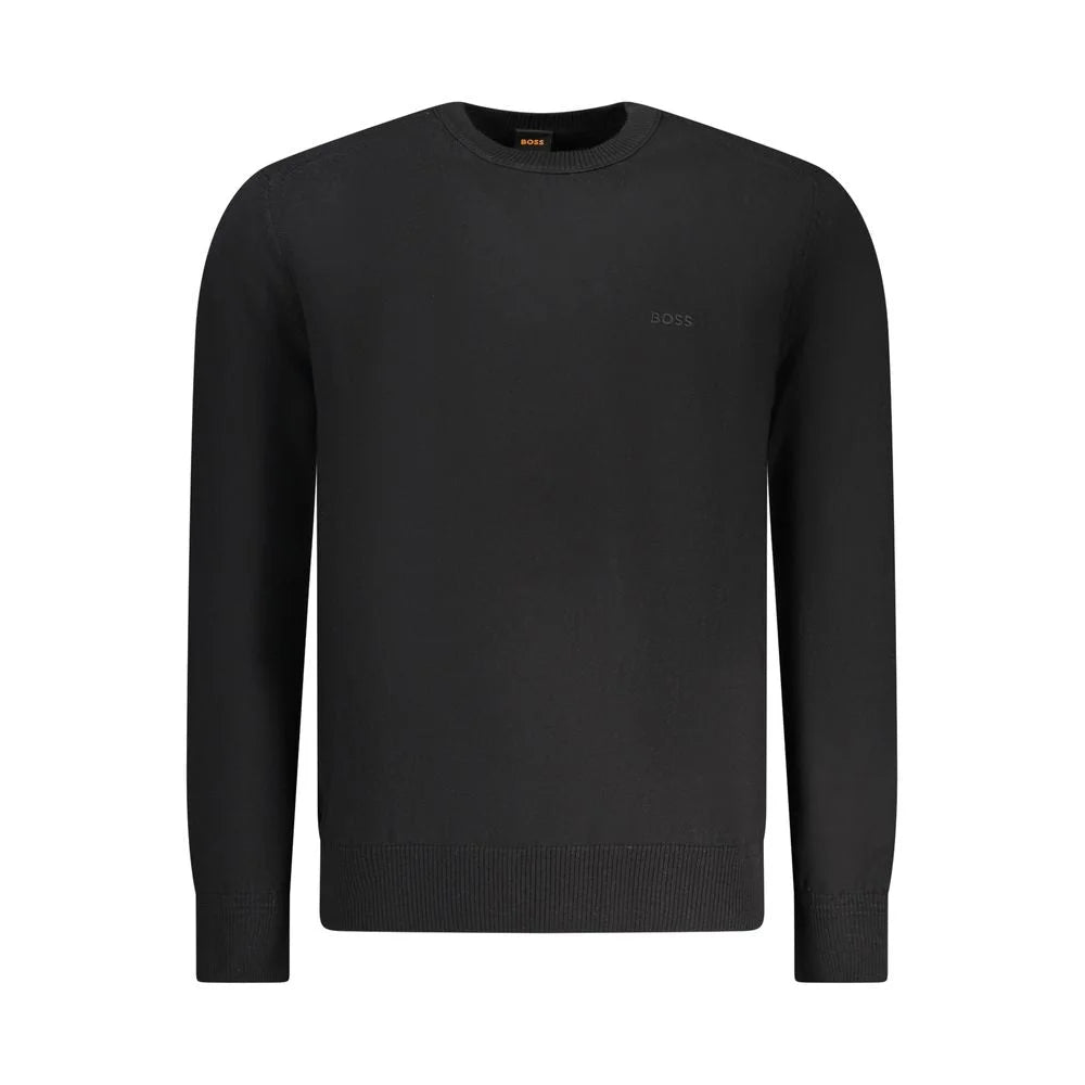 Hugo Boss Black Cotton Men’s Sweater - XL