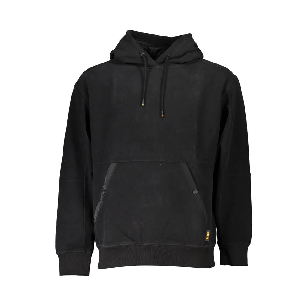 Hugo Boss Black Cotton Mens Sweatshirt - S