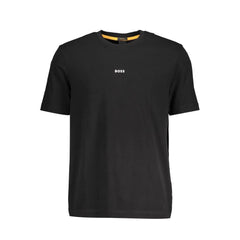 Hugo Boss Black Cotton Men’s T-Shirt - S