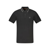 Hugo Boss Black Cotton Polo Shirt - L - Polos