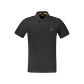 Hugo Boss Black Cotton Polo Shirt - XL