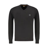 Hugo Boss Black Cotton Sweater - S - Sweaters