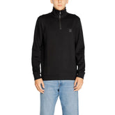 Hugo Boss Black Cotton Sweatshirt - IT44 | S