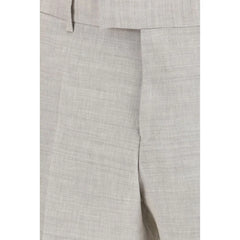 Hugo Boss Black Gray Linen Two-Piece Suit - IT54 | XXL