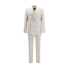 Hugo Boss Black Gray Linen Two-Piece Suit - IT54 | XXL