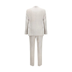 Hugo Boss Black Gray Linen Two-Piece Suit - IT54 | XXL