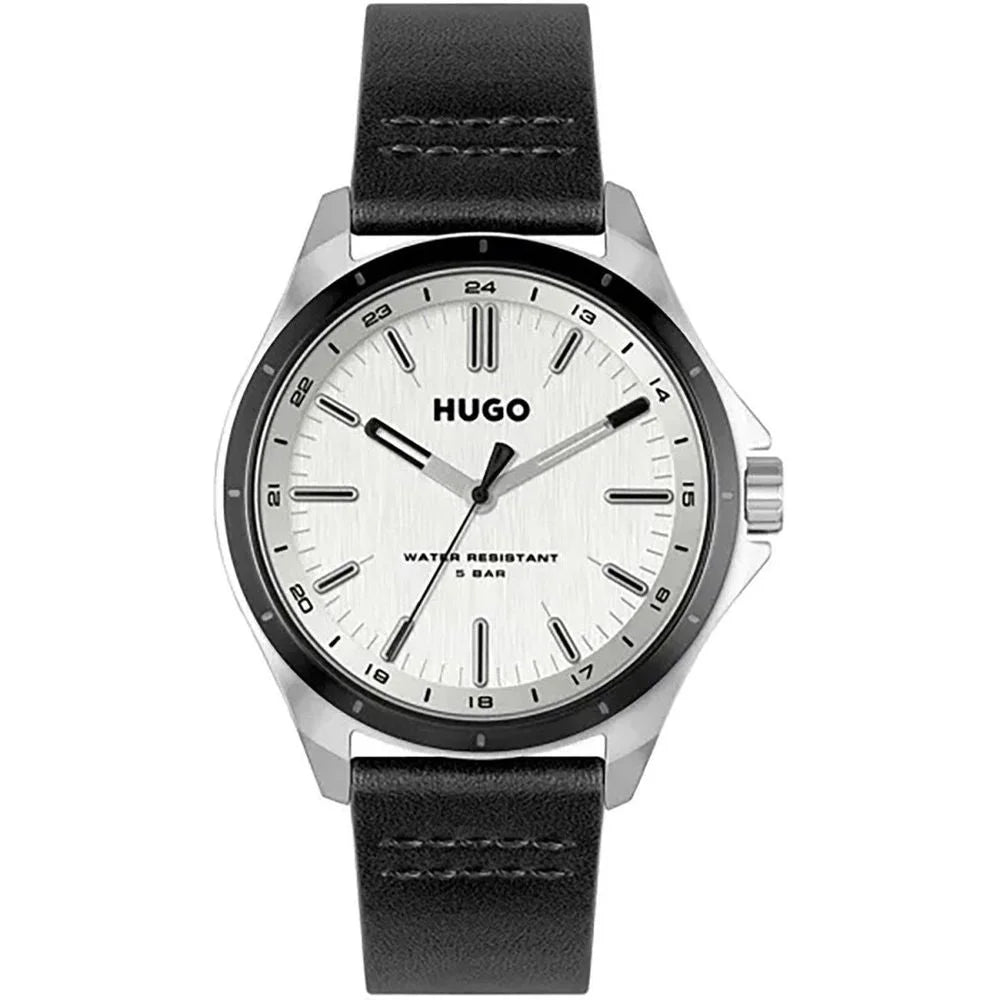 Hugo Boss Black Leather Dress Watch
