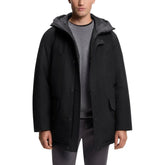 Hugo Boss Black Polyester Full-Length Jacket - IT50 | L - Parkas