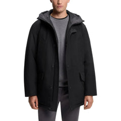 Hugo Boss Black Polyester Full-Length Jacket - IT50 | L - Parkas