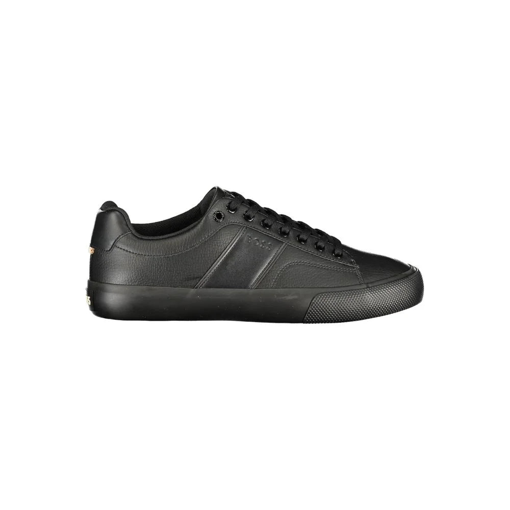Hugo Boss Black Polyester Men Sneaker - Sneakers