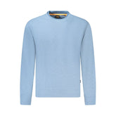 Hugo Boss Blue Cotton Men Sweater - S