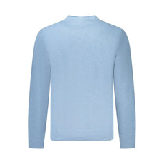 Hugo Boss Blue Cotton Men Sweater - S